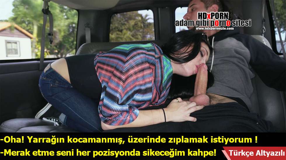 İri göğüslü genci arabada sikiyorum
